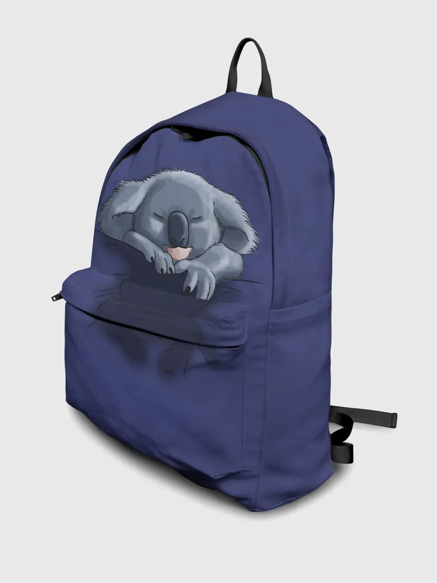 Рюкзак джинсовый / Спящая коала