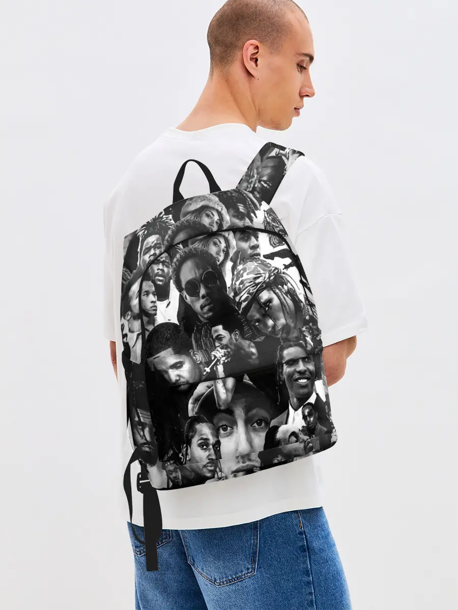 Рюкзак джинсовый / Music Rap allpic