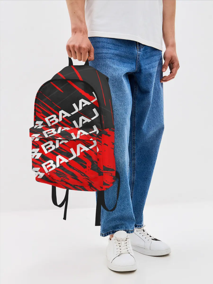 Рюкзак джинсовый / BAJAJ / БАДЖАДЖ / MOTOSPORT
