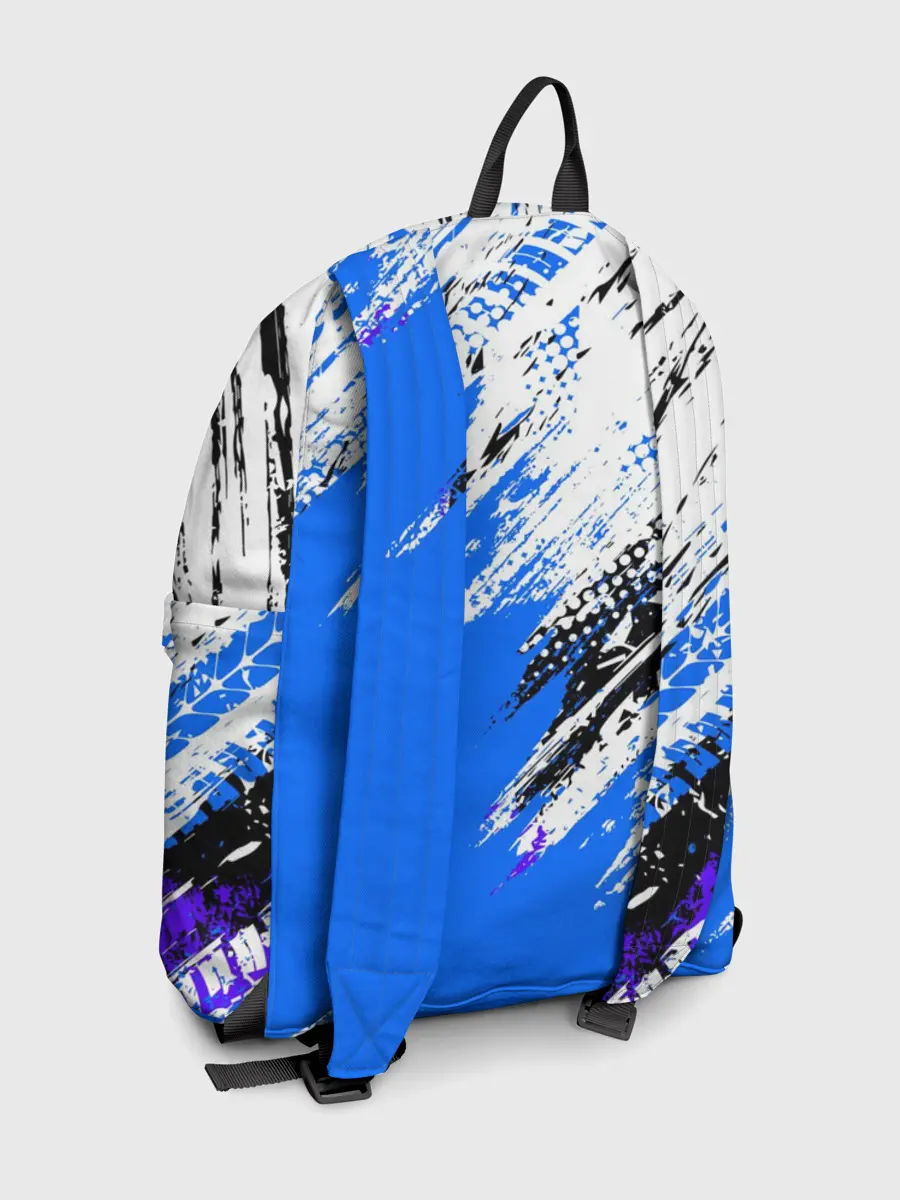 Рюкзак джинсовый / BAJAJ / БАДЖАДЖ / МОТОСПОРТ