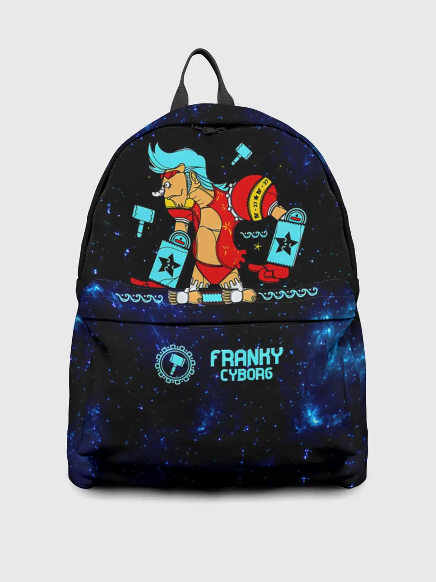 Рюкзак джинсовый / Фрэнки Киборг One Piece