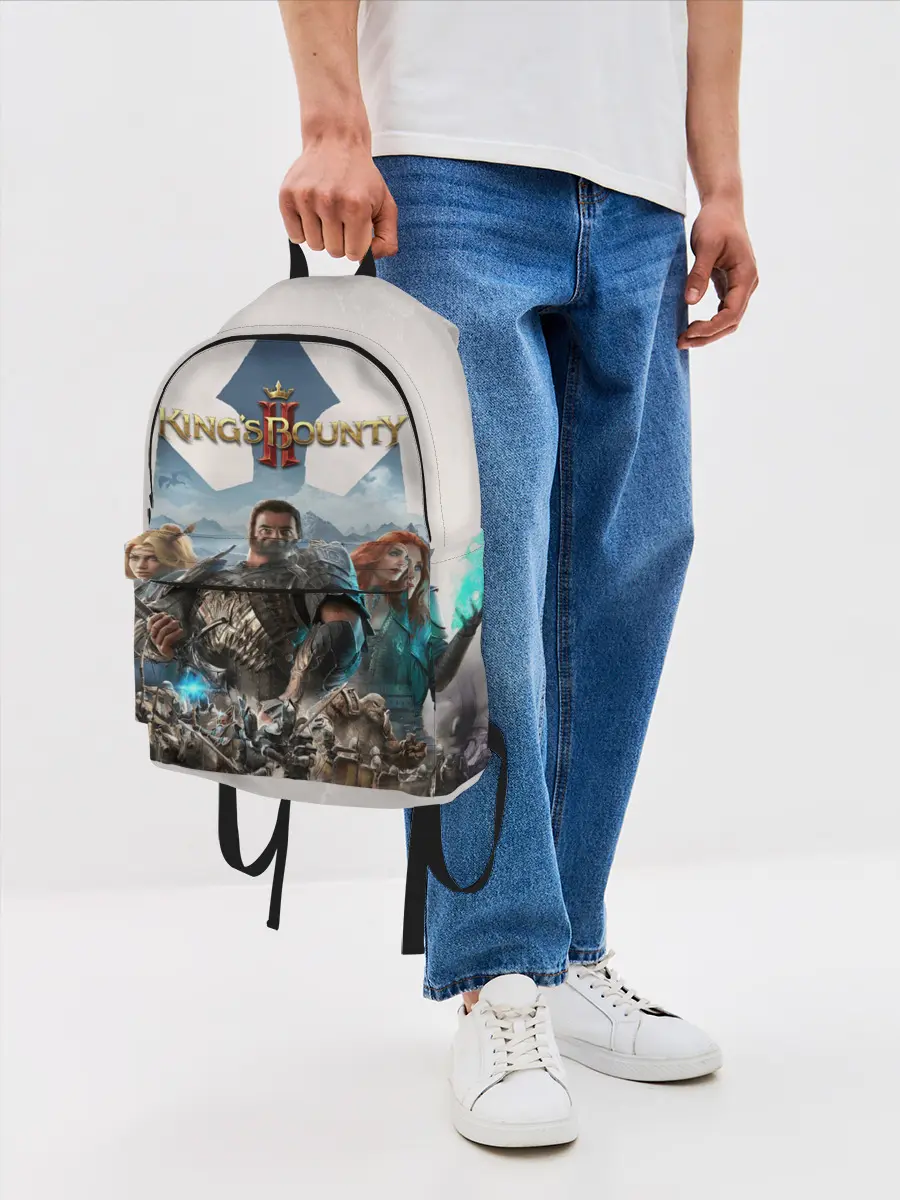 Рюкзак джинсовый / Kings Bounty 2 трио