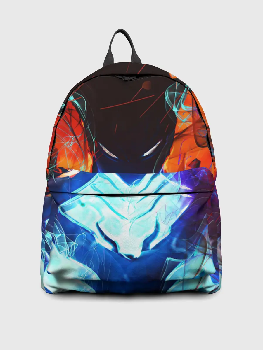 Рюкзак джинсовый / Поднятие уровня в одиночку