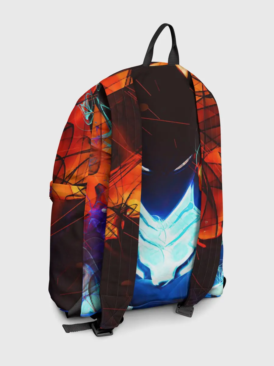 Рюкзак джинсовый / Поднятие уровня в одиночку