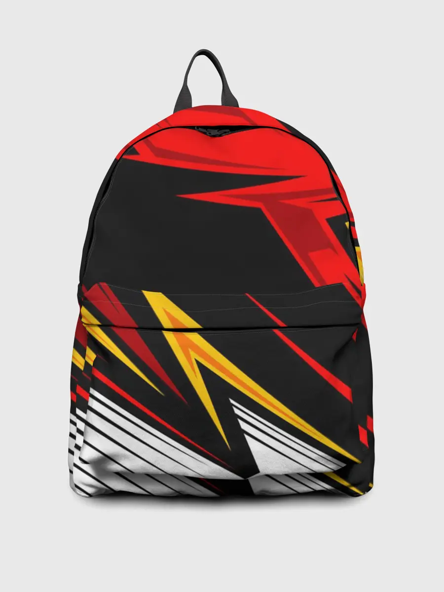 Рюкзак джинсовый / КРАСНО-ЖЕЛТЫЙ СПОРТ | SPORT