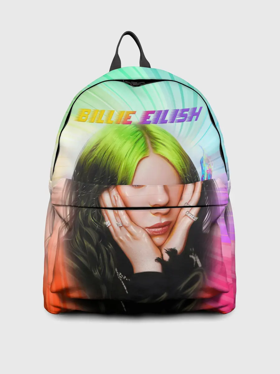 Рюкзак джинсовый / BILLIE EILISH / БИЛЛИ АЙЛИШ