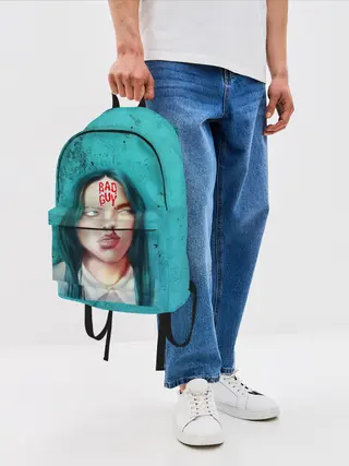 Рюкзак джинсовый / BAD GUY | BILLIE EILISH