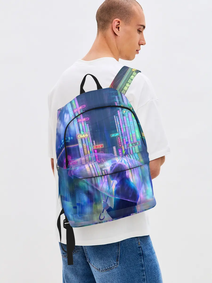 Рюкзак джинсовый / ANIME NEON