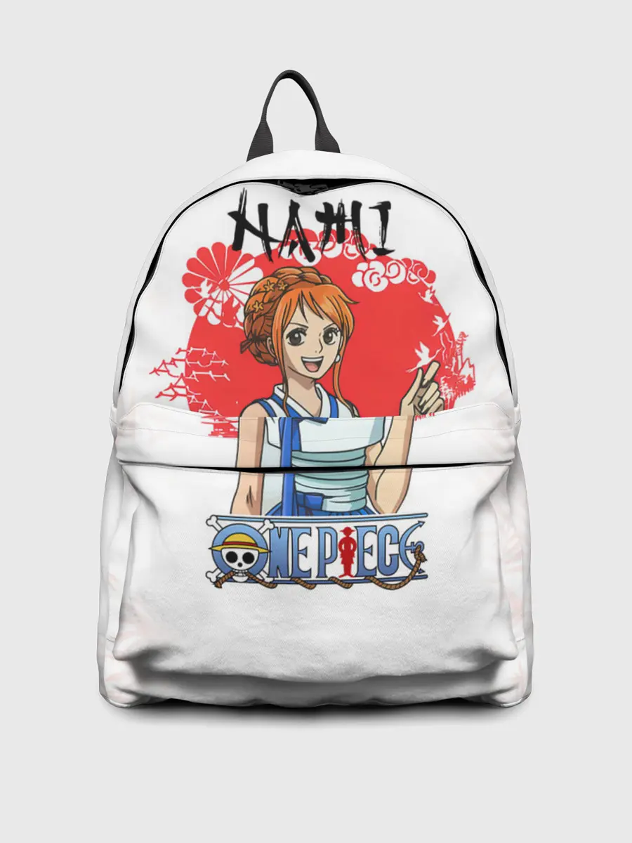 Рюкзак джинсовый / Нами One Piece. Большой куш