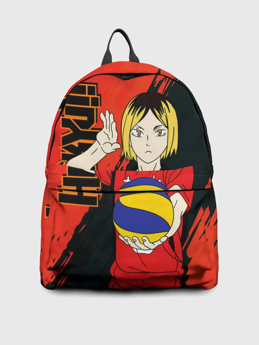 Рюкзак джинсовый / Кенма Козуме, Haikyuu