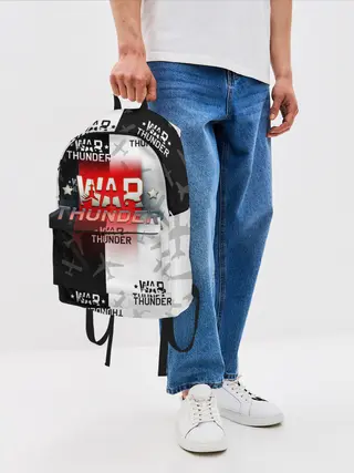 Рюкзак джинсовый / WAR THUNDER / ВАР ТАНДЕР
