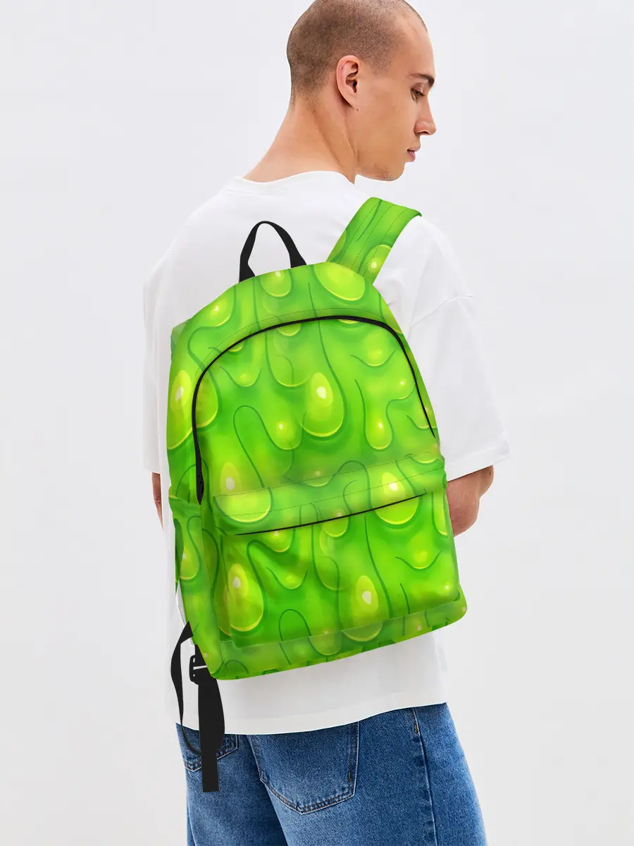 Рюкзак джинсовый / СЛИЗЬ / SLIME / ТЕКСТУРА