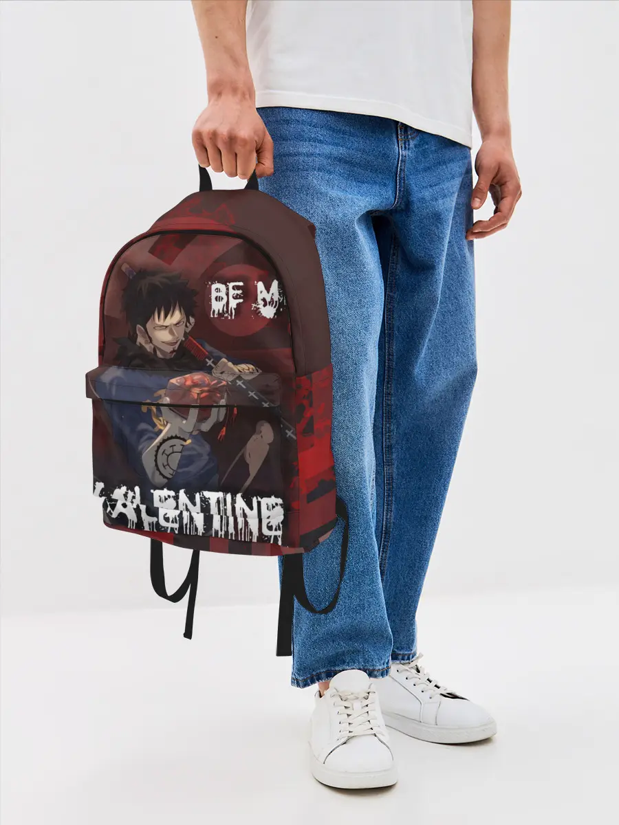 Рюкзак джинсовый / Ло кровавый Валентин