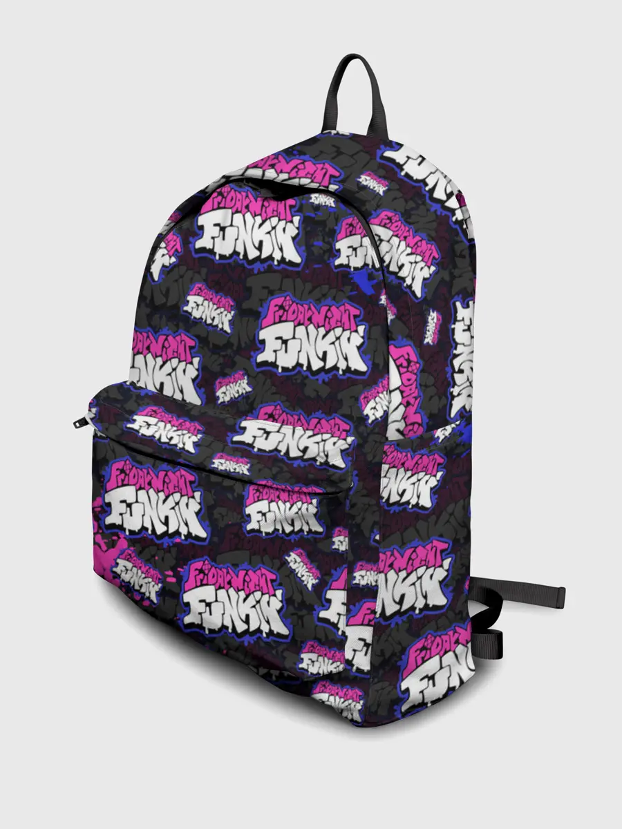 Рюкзак джинсовый / FRIDAY NIGHT FUNKIN ЛОГОБОМБИН