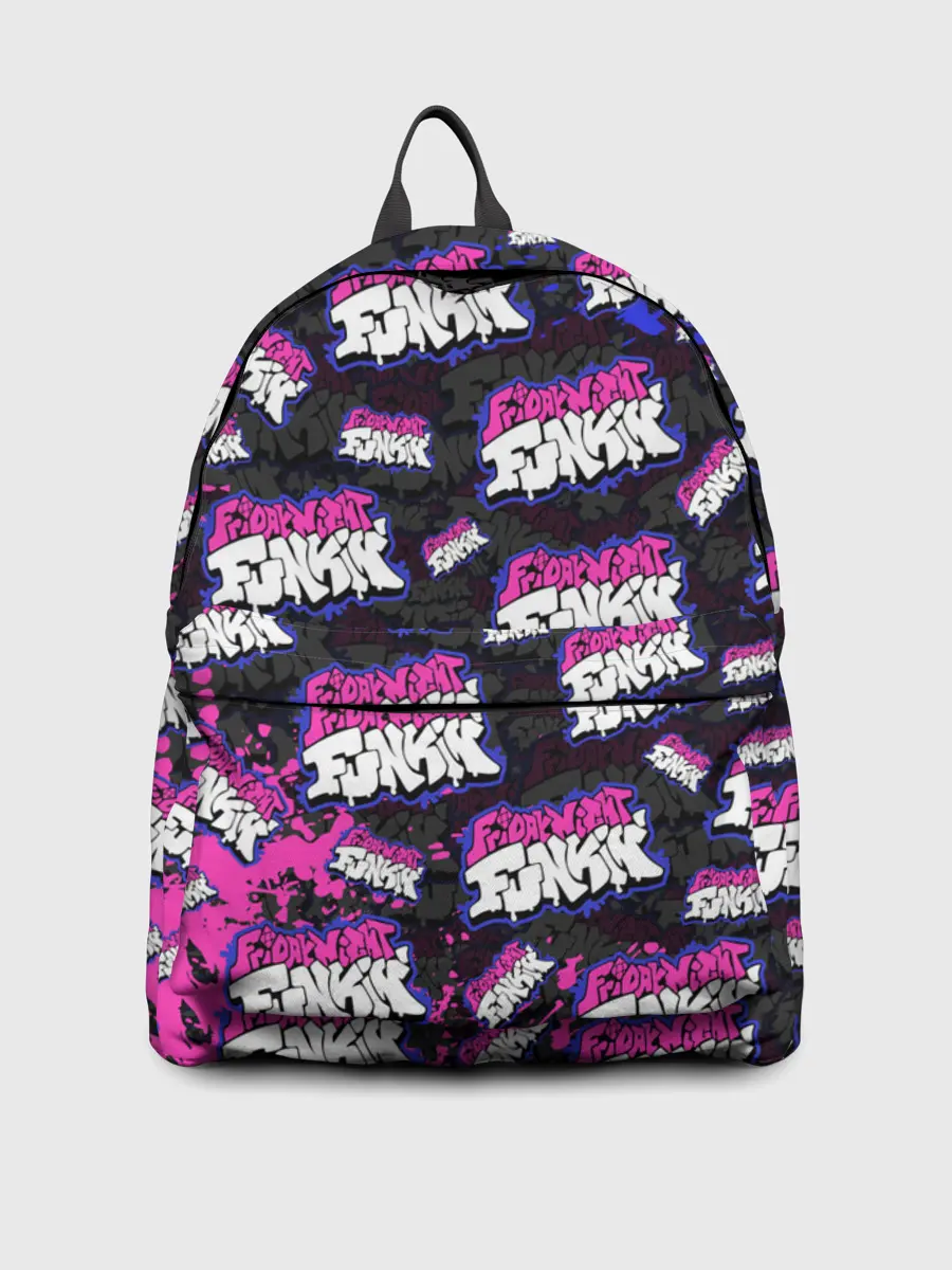 Рюкзак джинсовый / FRIDAY NIGHT FUNKIN ЛОГОБОМБИН