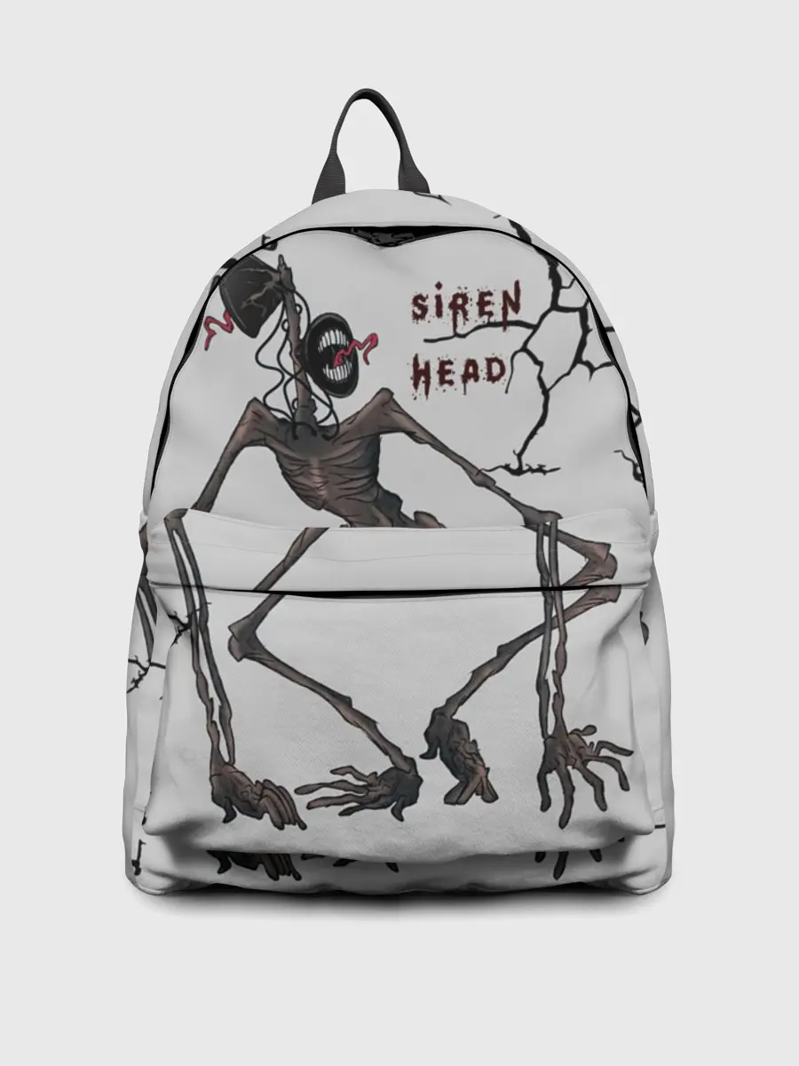 Рюкзак джинсовый / Horror | Сиреноголовый