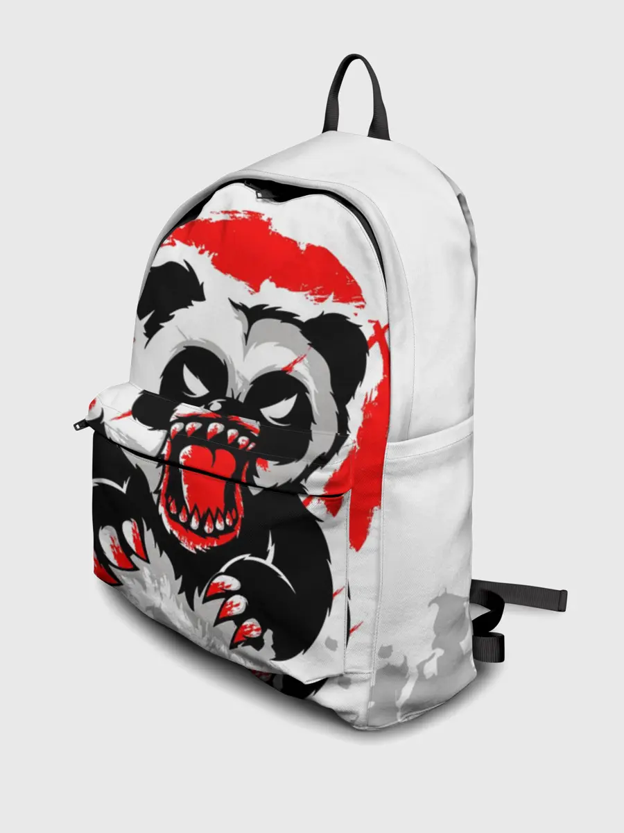 Рюкзак джинсовый / Злая Кровавая Панда