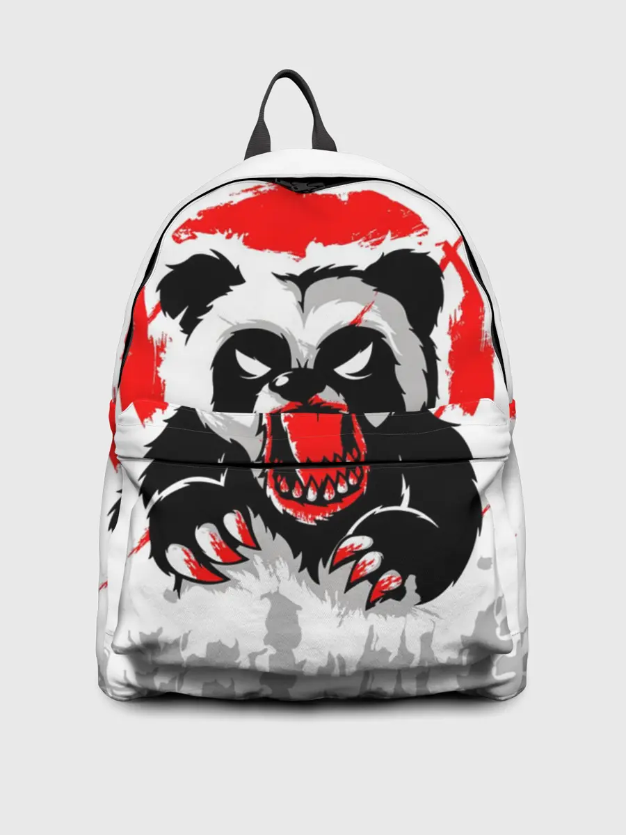 Рюкзак джинсовый / Злая Кровавая Панда