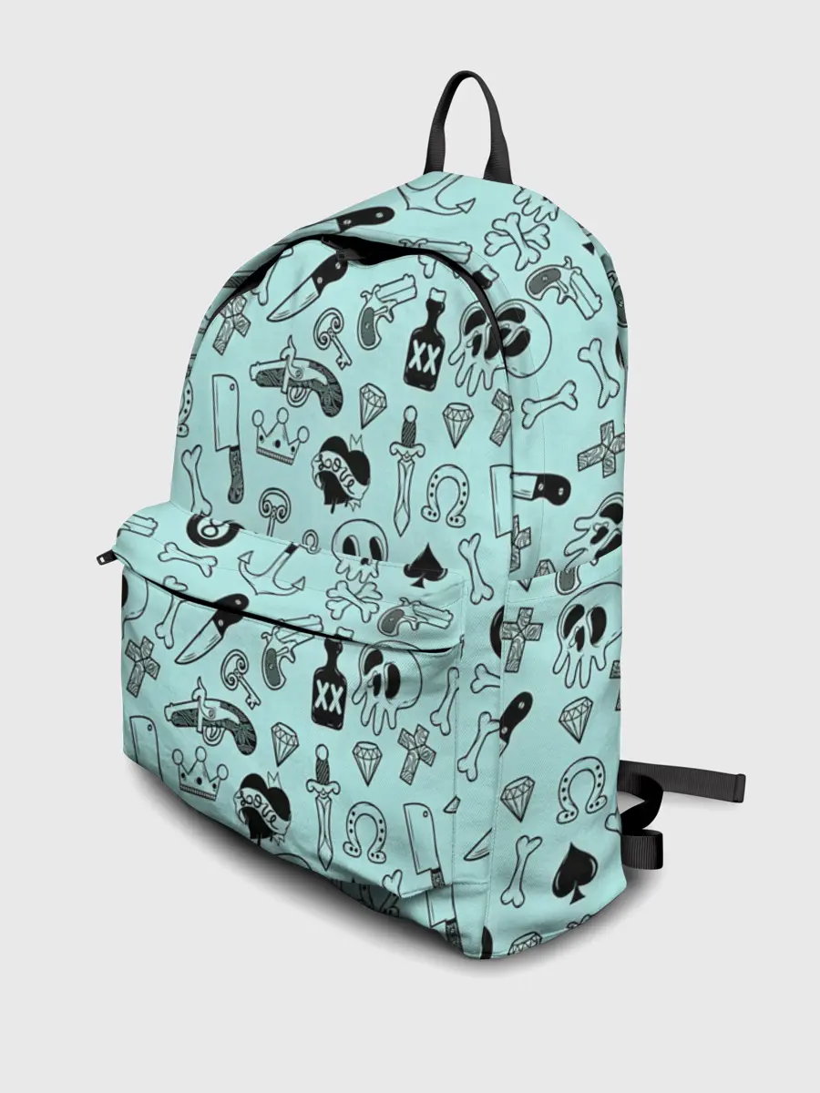 Рюкзак джинсовый / SkullS