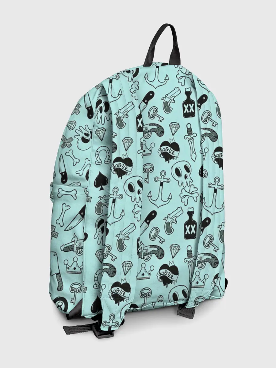 Рюкзак джинсовый / SkullS