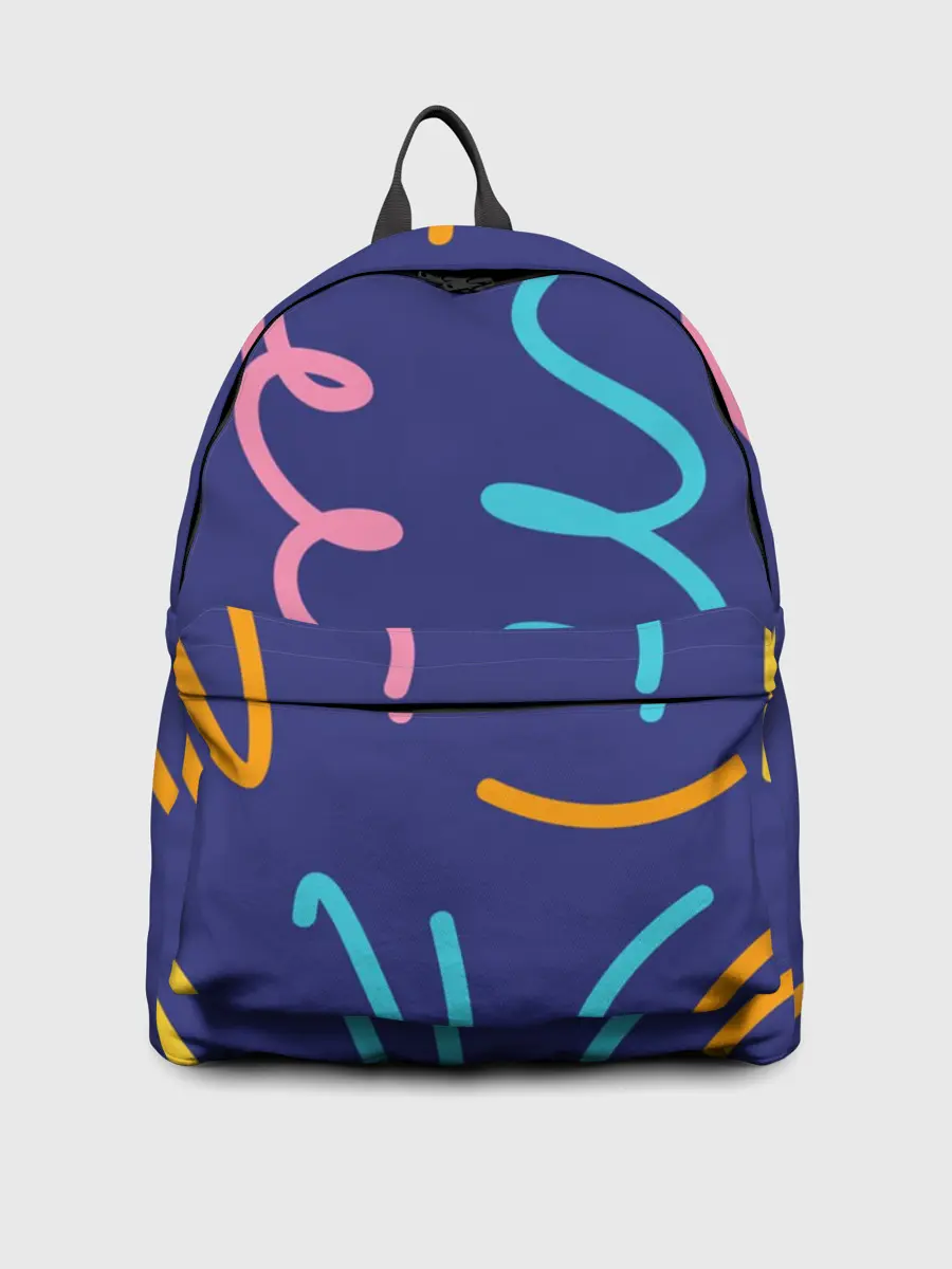 Рюкзак джинсовый / Одноцветная ячейка