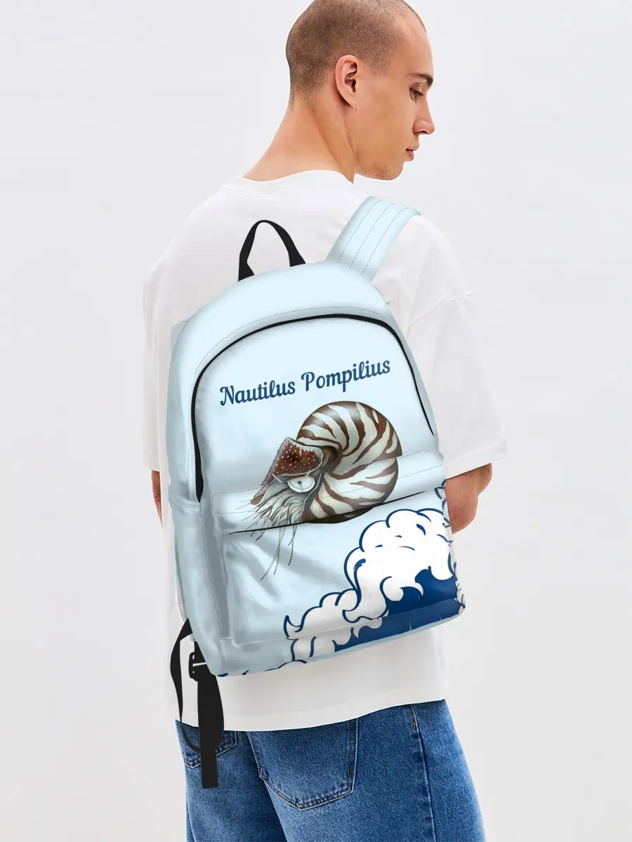 Рюкзак джинсовый / Nautilus Pompilius океан