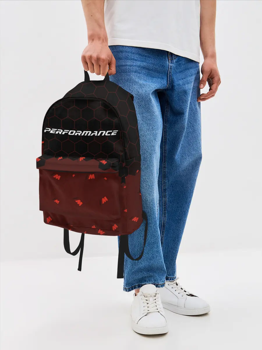 Рюкзак джинсовый / БМВ Performance - Соты