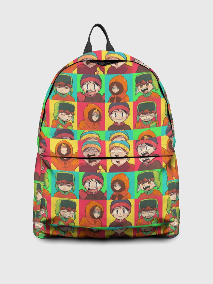 Рюкзак джинсовый / Аниме Южный парк