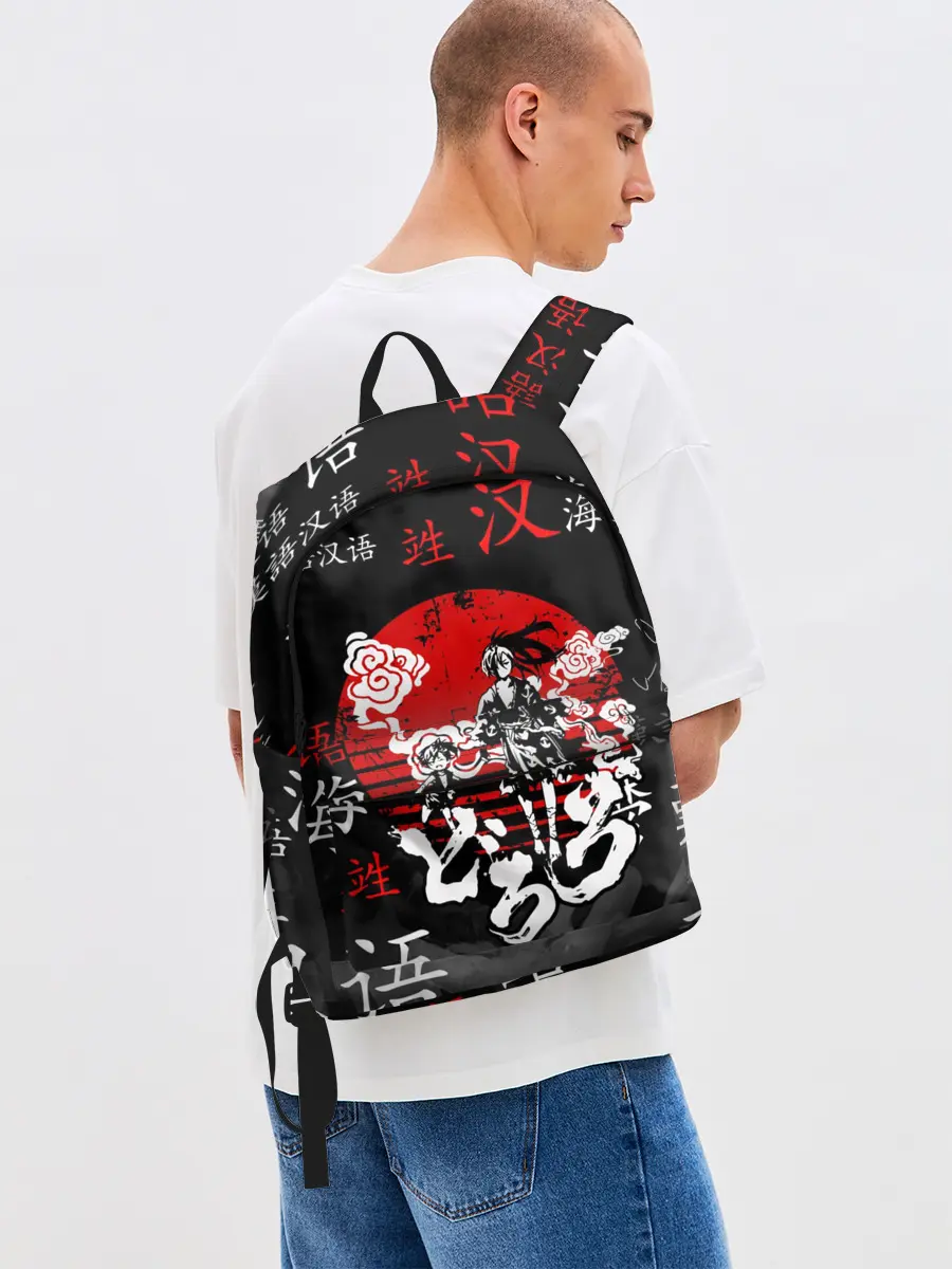 Рюкзак джинсовый / ДОРОРО / DORORO / АНИМЕ