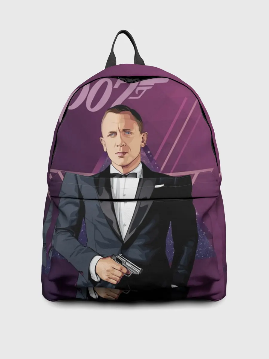 Рюкзак джинсовый / агент 007 Джеймс Бонд