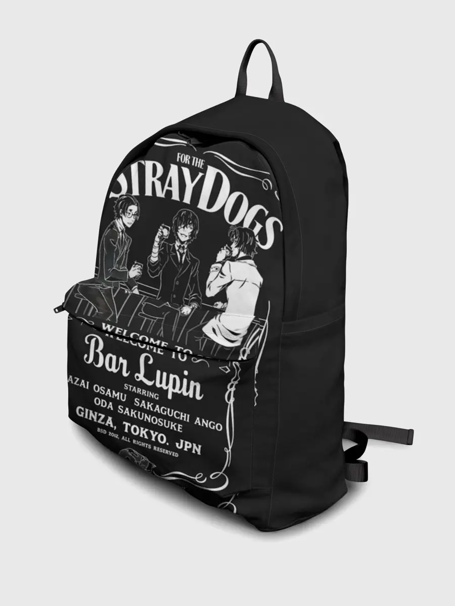 Рюкзак джинсовый / Бродячие псы Дазай ОСаму