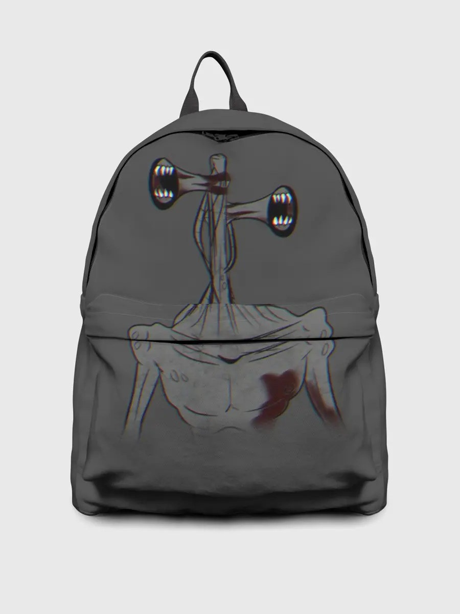 Рюкзак джинсовый / Сиреноголовый Глитч Glitch