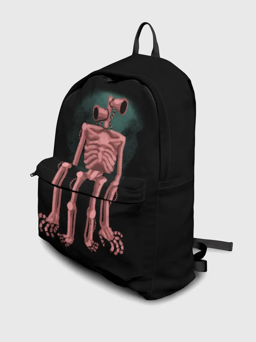 Рюкзак джинсовый / Сиреноголовый Скелет