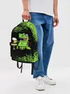 Рюкзак джинсовый / Пивозавр - Краска