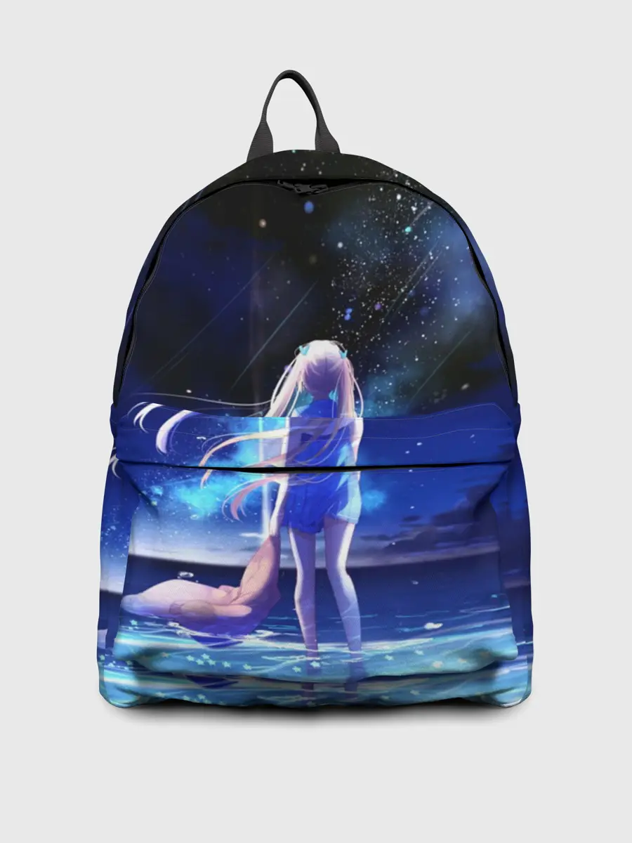 Рюкзак джинсовый / Animegirl Night Sea