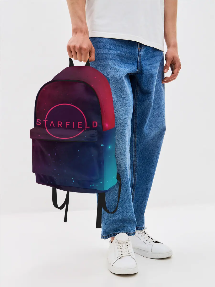 Рюкзак джинсовый / Старфилд - Космос
