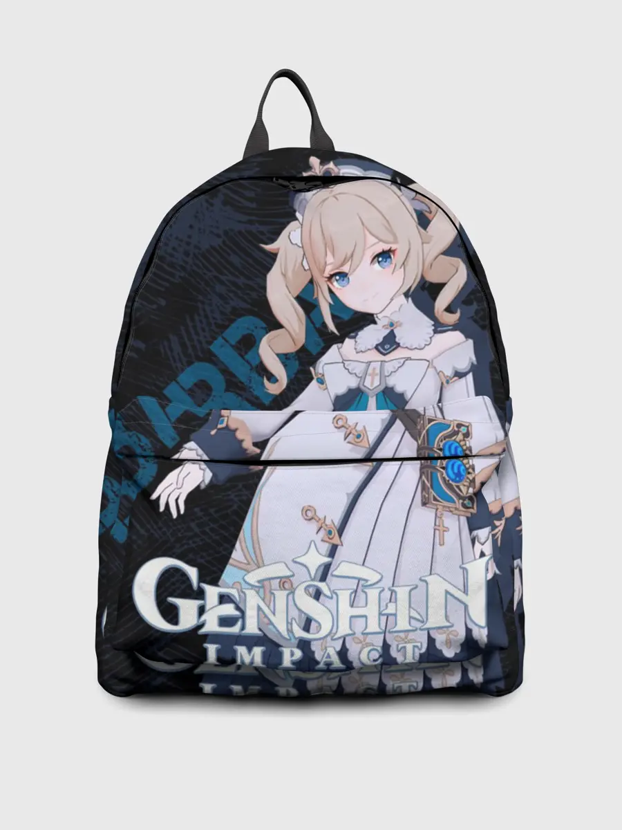 Рюкзак джинсовый / Барбара Genshin Impact