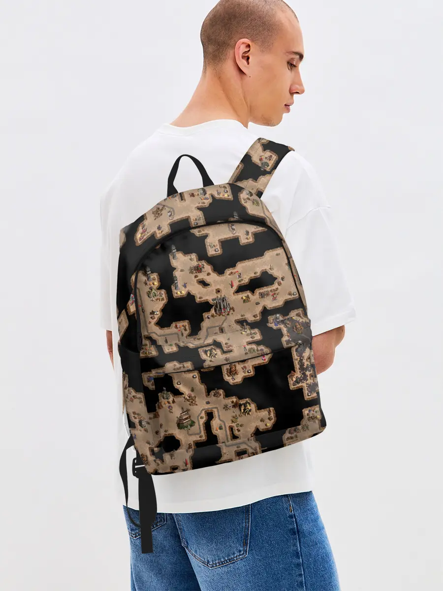 Рюкзак джинсовый / Heroes III Dungeon Map