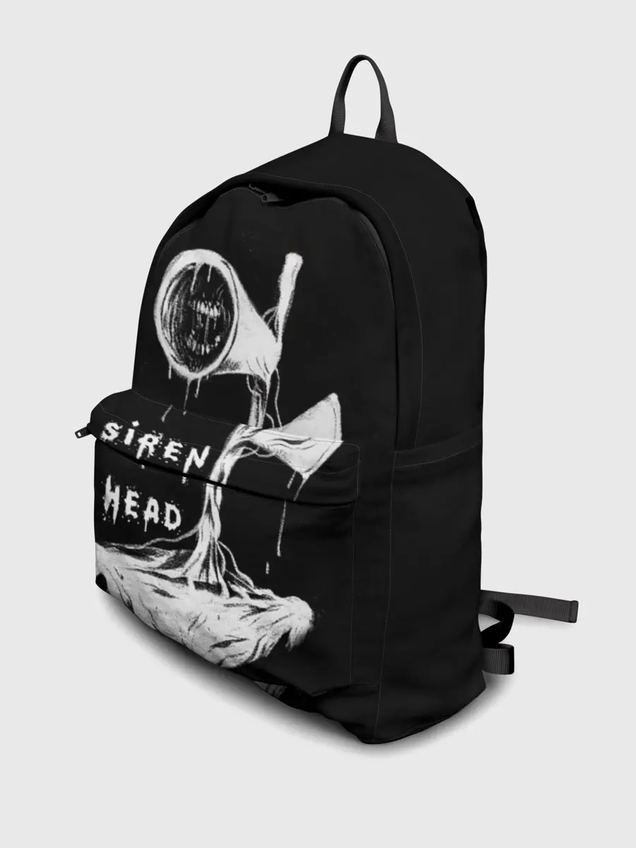 Рюкзак джинсовый / Сиреноголовый ЧБ Siren Head