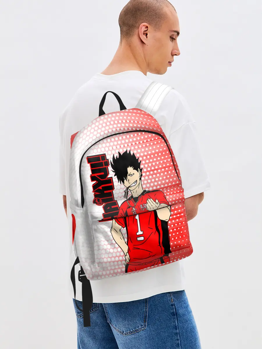 Рюкзак джинсовый / Куроо Тецуро / Kuroo Tetsuro