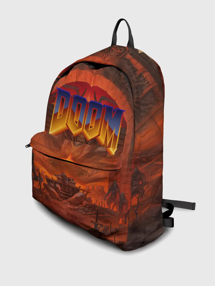 Рюкзак джинсовый / DOOM | ДУМ