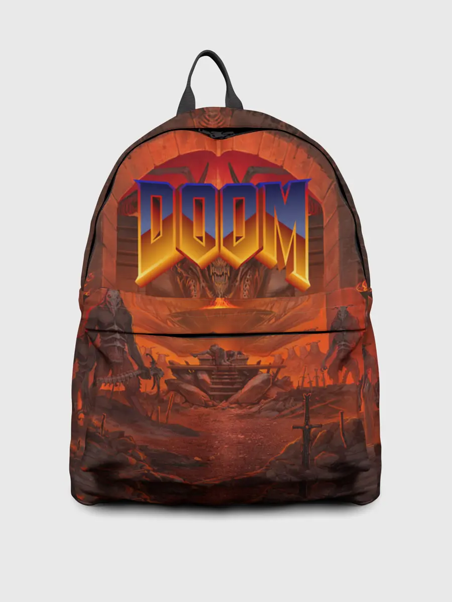Рюкзак джинсовый / DOOM | ДУМ