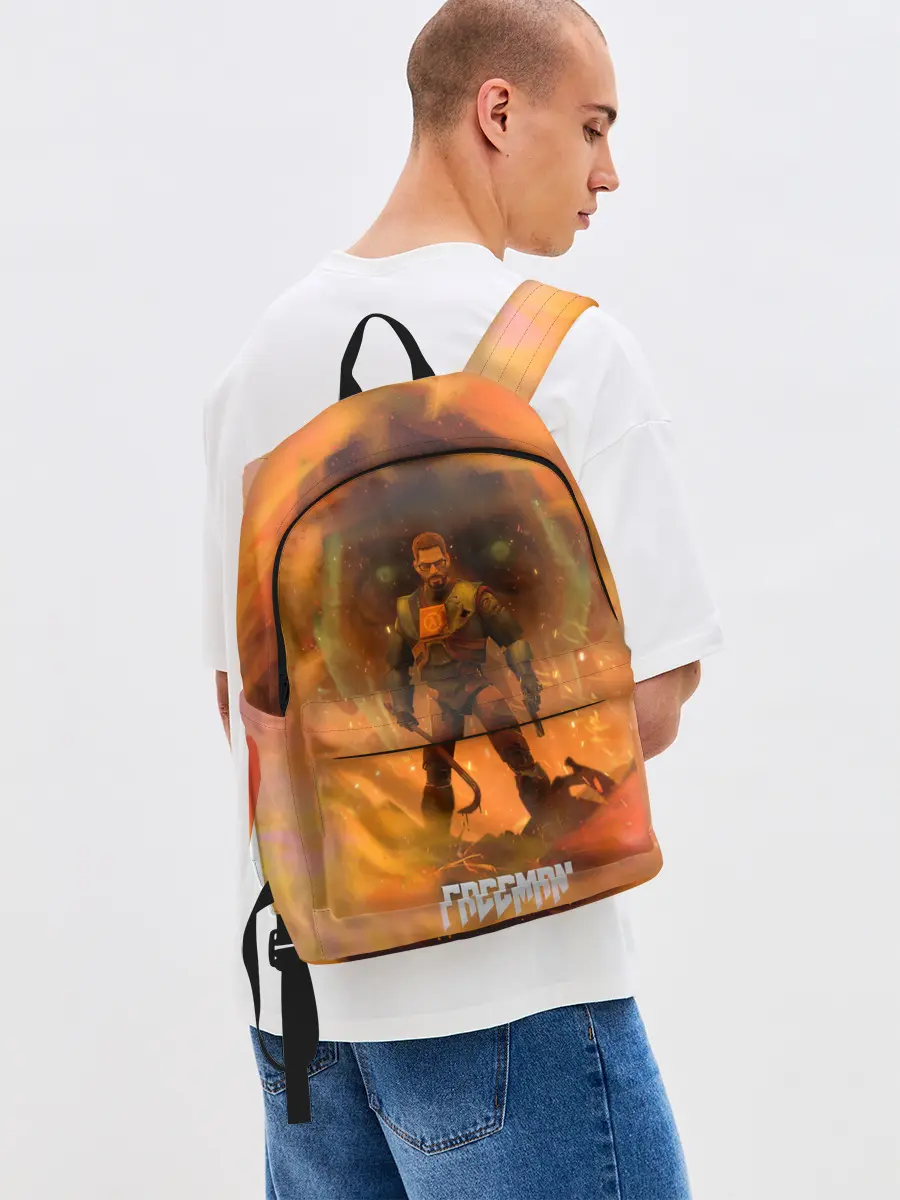 Рюкзак джинсовый / FREEMAN | GMAN | HALF-LIFE