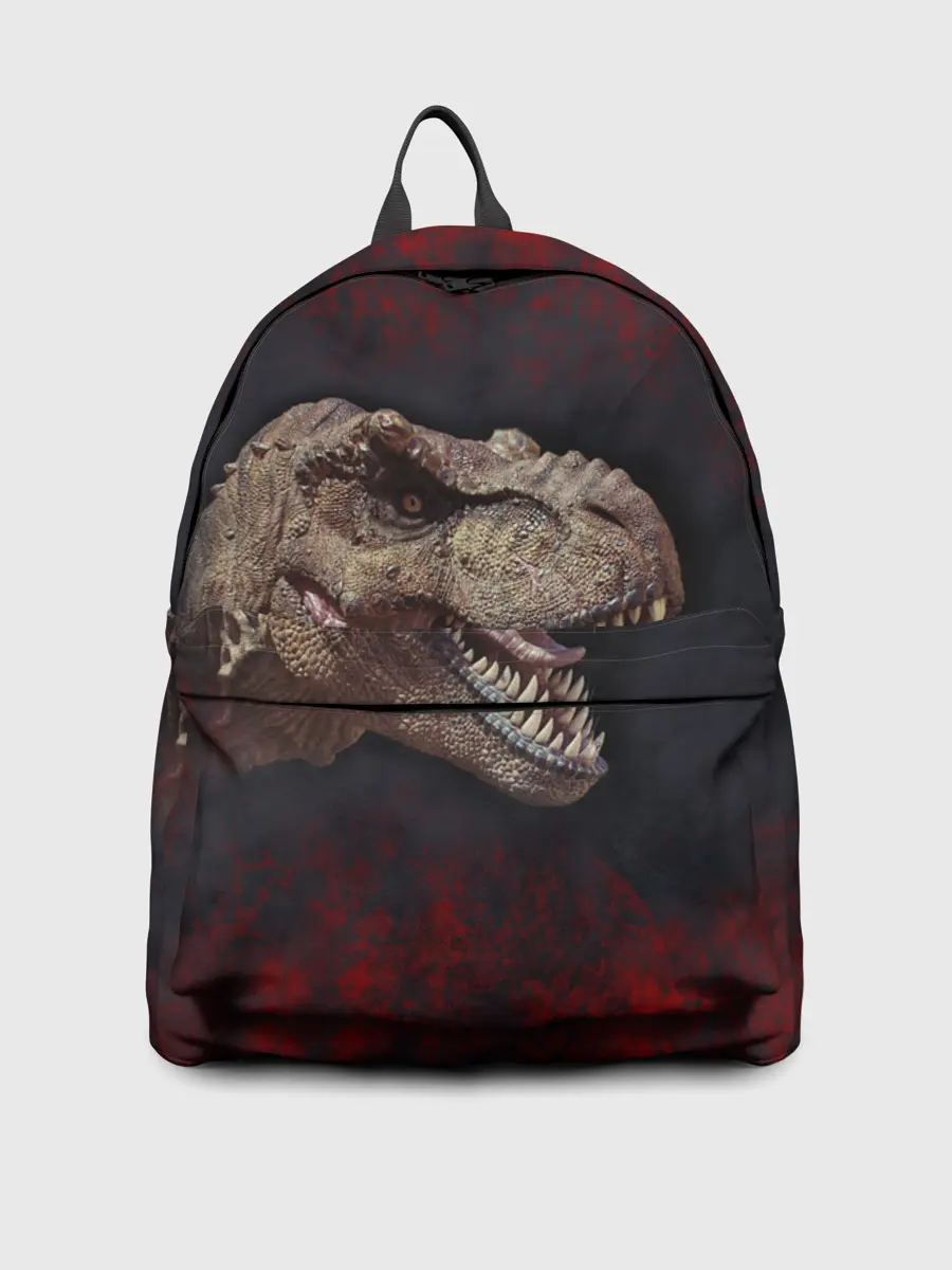 Рюкзак джинсовый / T-REX | Динозавр | Dino