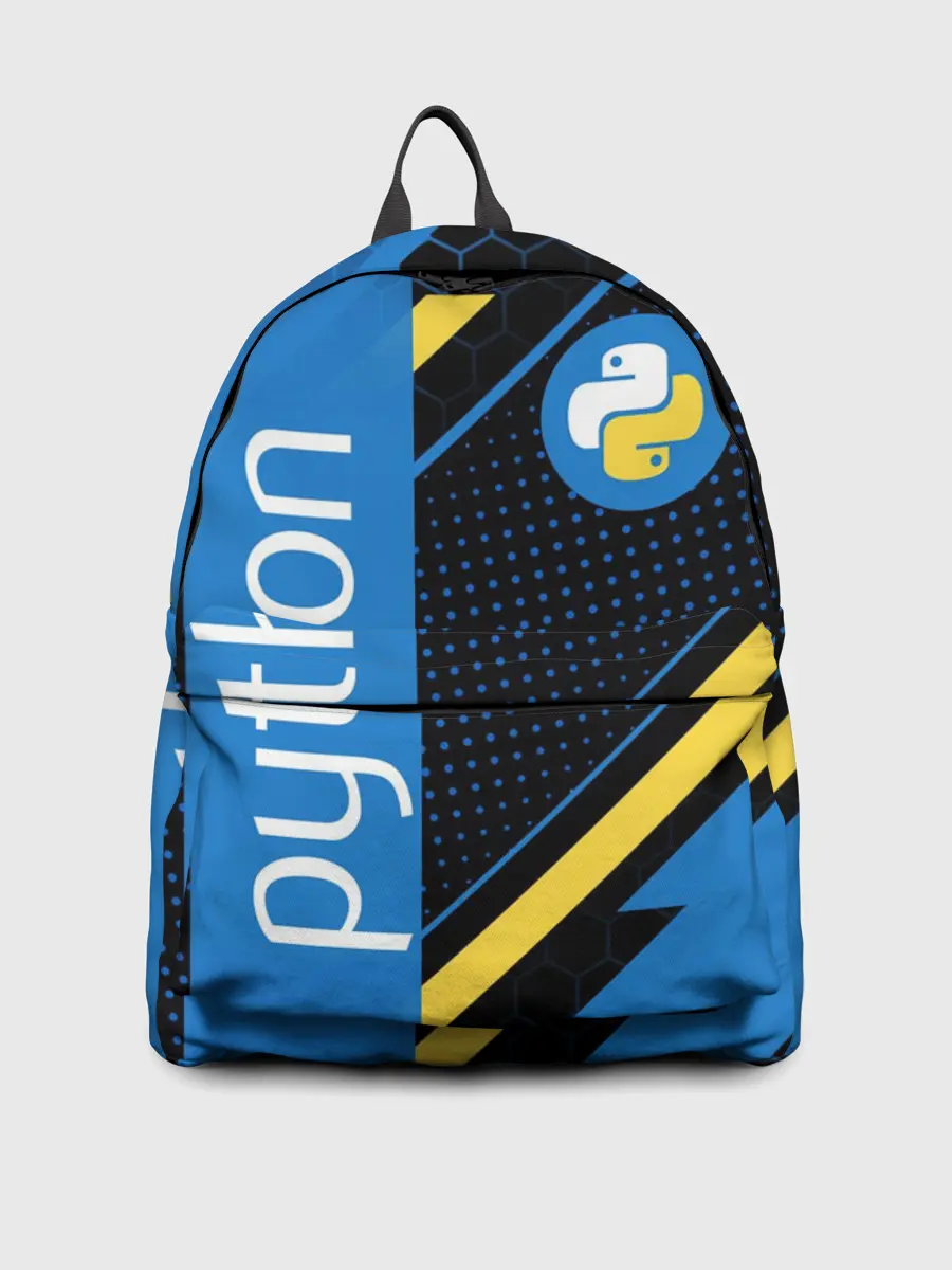 Рюкзак джинсовый / PYTHON / ПАЙТОН