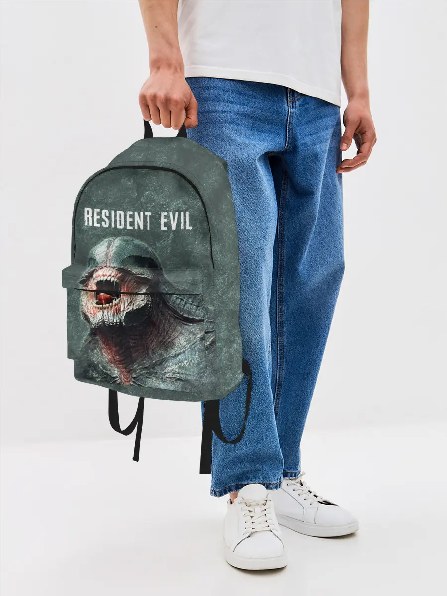 Рюкзак джинсовый / RESIDENT EVIL 2 | РЕЗИДЕНТ ЕВИЛ