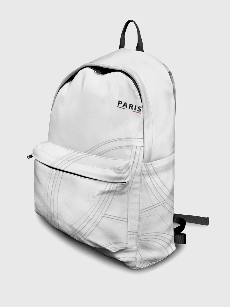 Рюкзак джинсовый / PSG | Core Big Logo White