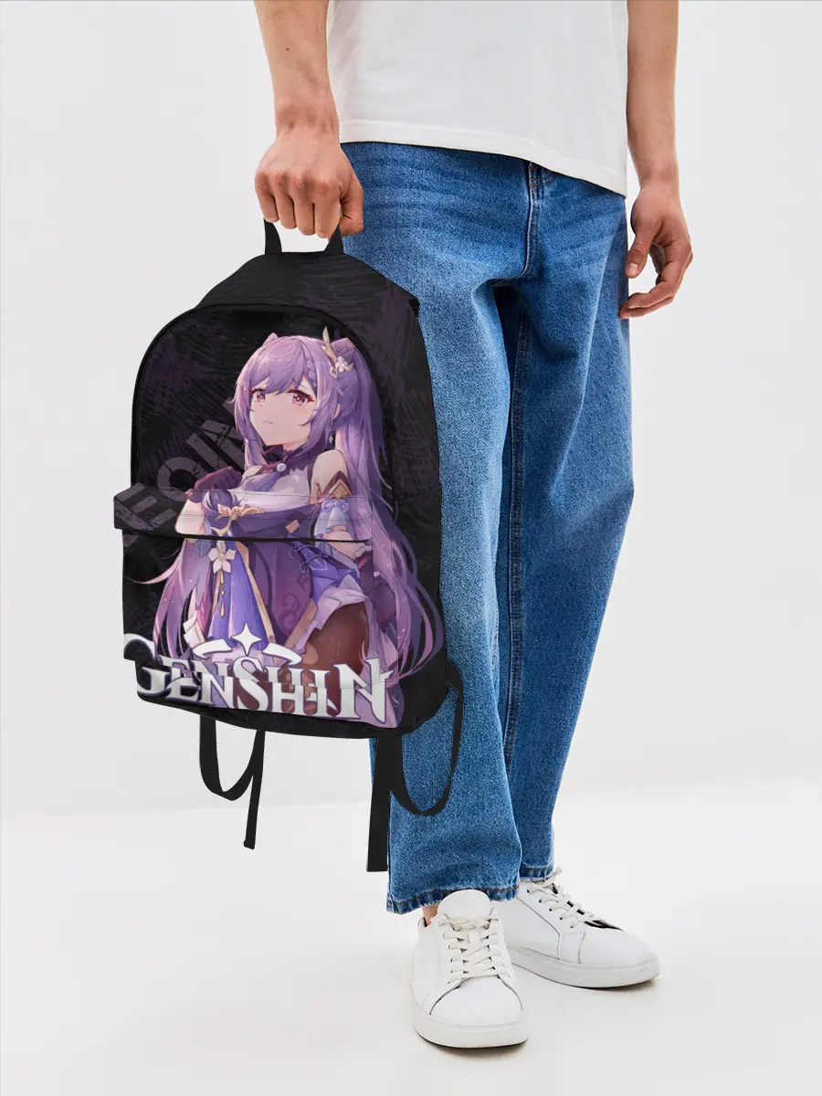 Рюкзак джинсовый / Кэ Цин Genshin Impact