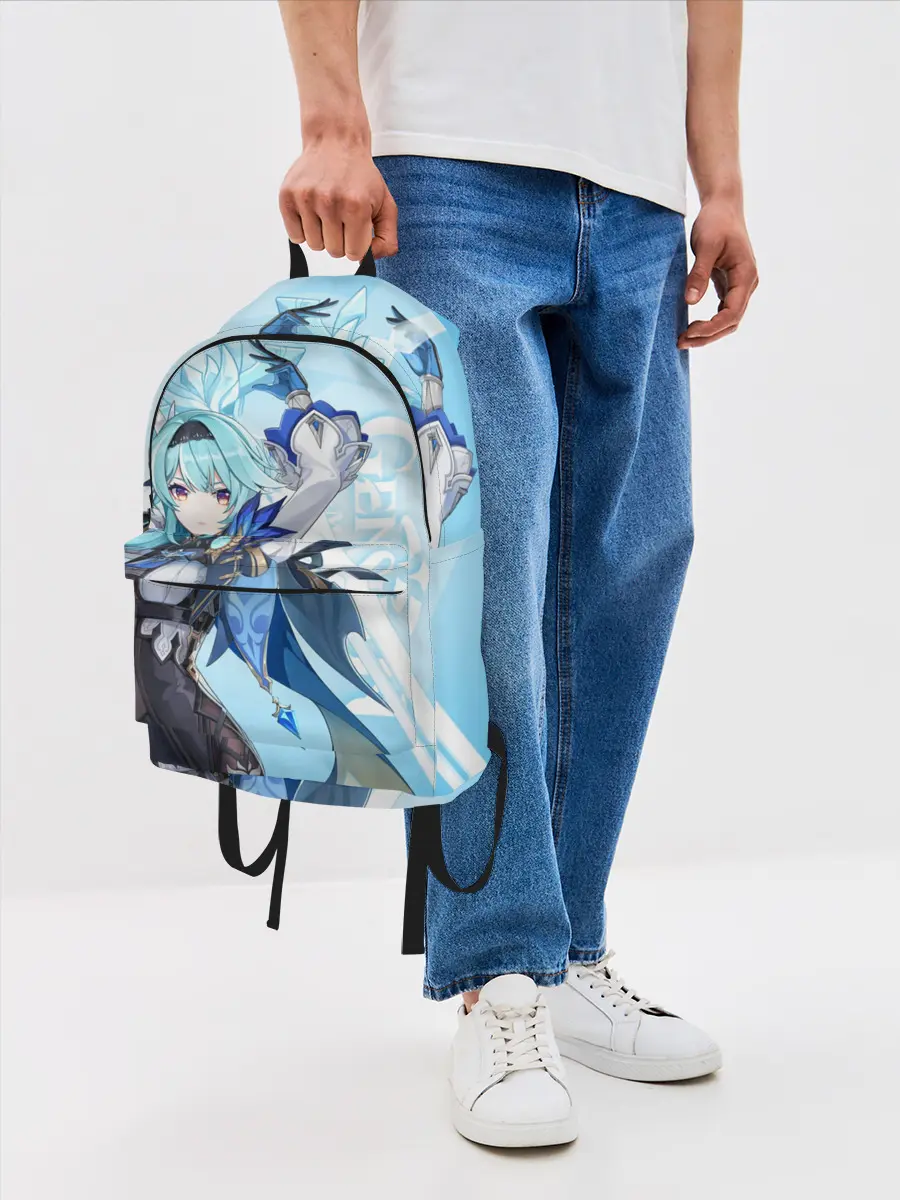 Рюкзак джинсовый / Genshin Impact, Эола