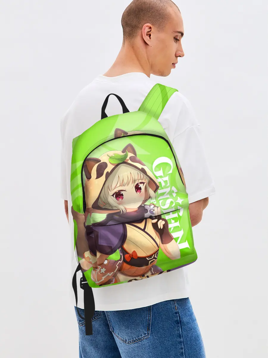 Рюкзак джинсовый / Genshin Impact, Саю